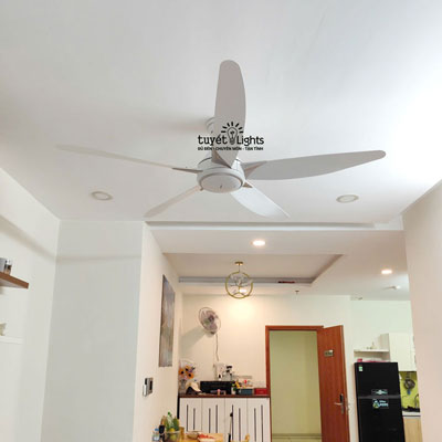 Quạt Trần Panasonic 3 Cánh H-60MZ2 - Màu Trắng, Ti Quạt 45.7cm