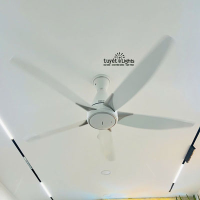 Quạt Trần Panasonic 3 Cánh H-60MZ2 - Màu Trắng, Ti Quạt 45.7cm