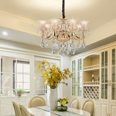 Đèn Chùm Cổ Điển Phong Cách Ý Mạ Vàng Cao Cấp A